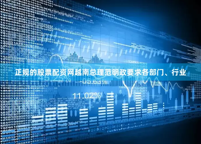 正规的股票配资网越南总理范明政要求各部门、行业